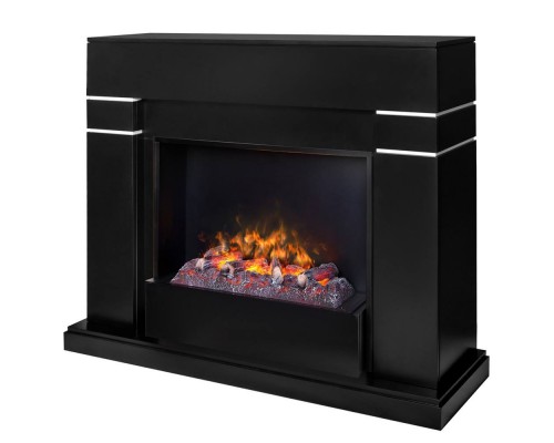 RealFlame Электрокамин Lindelse 26 BL черныйM черный с очагом 3D Cassette 630