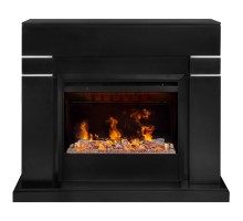 RealFlame Электрокамин Lindelse 26 BL черныйM черный с очагом 3D Helios 26 SBG