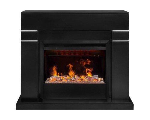 RealFlame Электрокамин Lindelse 26 BL черныйM черный с очагом 3D Helios 26 SBG