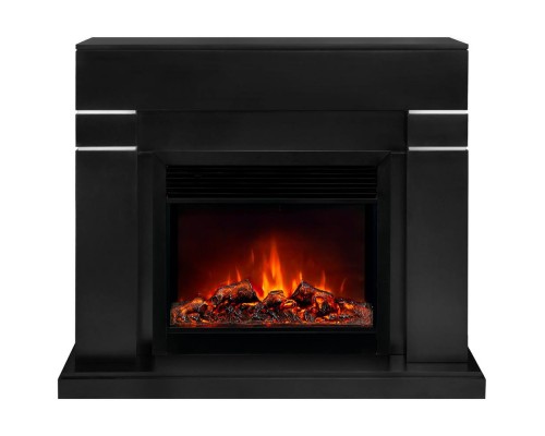 RealFlame Электрокамин Lindelse 26 BL черныйM черный с очагом Moonblaze