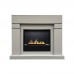 RealFlame Электрокамин Lindelse 26 GR серый, графит c очагом 3D Cassette 630 Black Panel