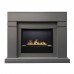 RealFlame Электрокамин Lindelse 26 GR серый, графит c очагом 3D Cassette 630 Black Panel