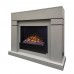 RealFlame Электрокамин Lindelse 26 GR серый, графит c очагом 3D Cassette 630