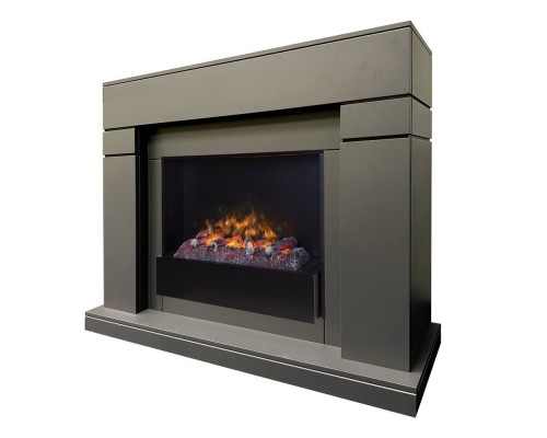 RealFlame Электрокамин Lindelse 26 GR серый, графит c очагом 3D Cassette 630