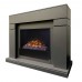 RealFlame Электрокамин Lindelse 26 GR серый, графит c очагом 3D Cassette 630