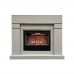 RealFlame Электрокамин Lindelse 26 GR серый, графит c очагом 3D Helios 26