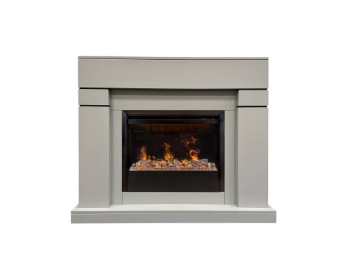 RealFlame Электрокамин Lindelse 26 GR серый, графит c очагом 3D Helios 26 SBG