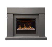 RealFlame Электрокамин Lindelse 26 GR серый, графит c очагом 3D Helios 26 SBG