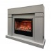 RealFlame Электрокамин Lindelse 26 GR серый, графит c очагом 3D Helios 26