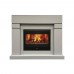 RealFlame Электрокамин Lindelse 26 GR серый, графит c очагом 3D Novara