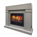 RealFlame Электрокамин Lindelse 26 GR серый, графит c очагом 3D Novara