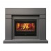 RealFlame Электрокамин Lindelse 26 GR серый, графит c очагом 3D Novara