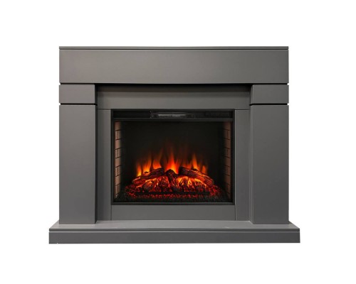 RealFlame Электрокамин Lindelse 26 GR серый, графит c очагом Epsilon 26