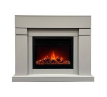 RealFlame Электрокамин Lindelse 26 GR серый, графит c очагом Moonblaze Black