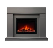 RealFlame Электрокамин Lindelse 26 GR серый, графит c очагом Moonblaze Black