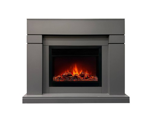 RealFlame Электрокамин Lindelse 26 GR серый, графит c очагом Moonblaze Black