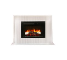 RealFlame Электрокамин Loretto WT с очагом Mirage 25