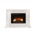 RealFlame Электрокамин Loretto WT с очагом Mirage 25