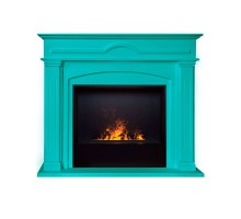 RealFlame Электрокамин MIRRA 26 BLUE ATOLL c очагом Cassette-SP 630M 3D