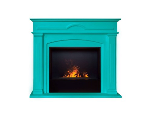 RealFlame Электрокамин MIRRA 26 BLUE ATOLL c очагом Cassette-SP 630M 3D