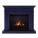 RealFlame Электрокамин Marco 25,5/26 NB индиго с очагом 3D Cassette 630 Black Panel