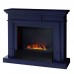 RealFlame Электрокамин Marco 25,5/26 NB индиго с очагом 3D Cassette 630 Black Panel