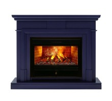 RealFlame Электрокамин Marco 25,5/26 NB индиго с очагом 3D Novara