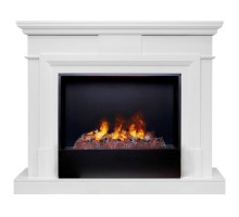 RealFlame Электрокамин Marco 25,5/26 WT белый с очагом 3D Cassette 630