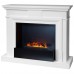 RealFlame Электрокамин Marco 25,5/26 WT белый с очагом 3D Cassette 630 Black Panel