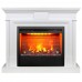 RealFlame Электрокамин Marco 25,5/26 WT белый с очагом 3D Helios 26