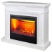 RealFlame Электрокамин Marco 25,5/26 WT белый с очагом 3D Helios 26