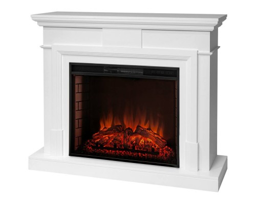 RealFlame Электрокамин Marco 25,5/26 WT белый с очагом Epsilon 26 S IR
