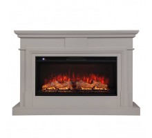 RealFlame Электрокамин Marco 36 GR платиновый c очагом Flash 36