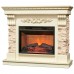 RealFlame Электрокамин Marseilles Luxe 24 WT белый дуб с золотой патиной с очагом Irvine 24