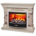 RealFlame Электрокамин Marseilles WT белый дуб с золотой патиной с очагом 3D Firestar 25,5