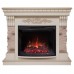 RealFlame Электрокамин Marseilles WT белый дуб с золотой патиной с очагом Evrika 25,5 LED