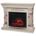 RealFlame Электрокамин Marseilles WT белый дуб с золотой патиной с очагом Evrika 25,5 LED
