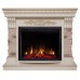 RealFlame Электрокамин Marseilles WT белый дуб с золотой патиной с очагом Saphir 25,5