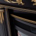 RealFlame Электрокамин Milano DN орех с золотом с очагом Saphir 25,5