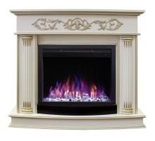 RealFlame Электрокамин Milano WT с очагом Saphir 25,5