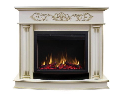 RealFlame Электрокамин Milano WT с очагом Saphir 25,5