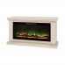 RealFlame Электрокамин Miranda 42 BG орхидея c Diamond 42, с муляжом дров и кристаллами