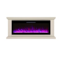 RealFlame Электрокамин Miranda D50/S50 BG орхидея с очагом Diamond 50