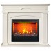 RealFlame Электрокамин Mirra 26 WT пастельно-белый с очагом 3D Helios 26