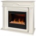 RealFlame Электрокамин Mirra 26 WT пастельно-белый с очагом 3D Helios 26 SBG