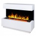 RealFlame Электрокамин Modern CST1000 WT белый с очагом 3D Cassette 1000 Black Panel