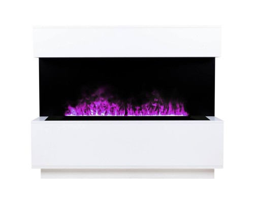 RealFlame Электрокамин Modern CST1000 WT белый с очагом 3D Cassette 1000 LED RGB