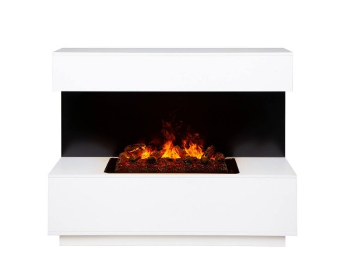 RealFlame Электрокамин Modern CST630 WT белый с очагом 3D Cassette 630