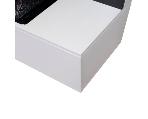 RealFlame Электрокамин Modern CST630 WT белый с очагом 3D Cassette 630 Black Panel