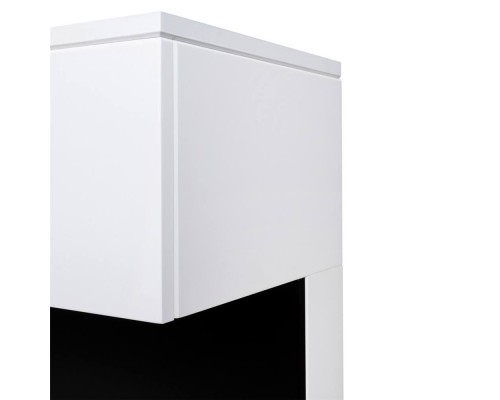 RealFlame Электрокамин Modern CST630 WT белый с очагом 3D Cassette 630 Black Panel